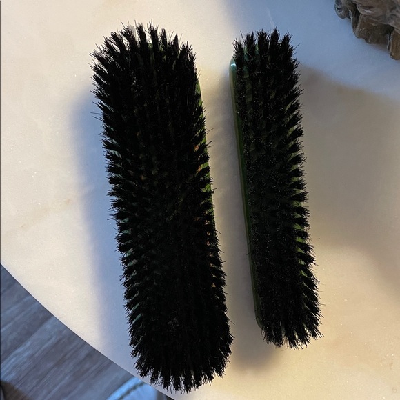 Vintage Syroco Scottie Dog Clothes Brush Holder Double Brush by KING New York - Picture 9 of 13